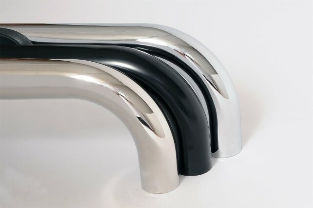 Dee Zee DZ372531 3" Round UltraBlack Nerf Steps