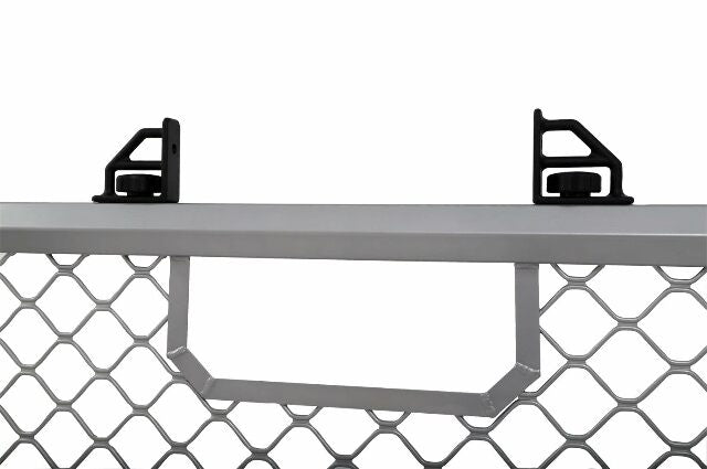 Dee Zee DZ95050WR Silver Aluminum Mesh Cab Rack