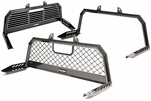 Dee Zee DZ95054RB Gloss Black Rear Aluminum Truck Rack