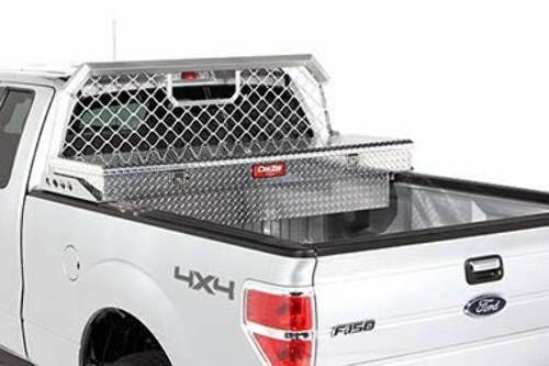 Dee Zee DZ95054RB Gloss Black Rear Aluminum Truck Rack