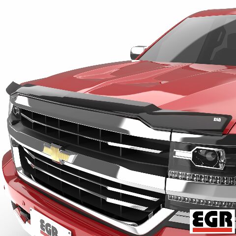 EGR 301571 SuperGuard Hood Protector, Dark Smoke