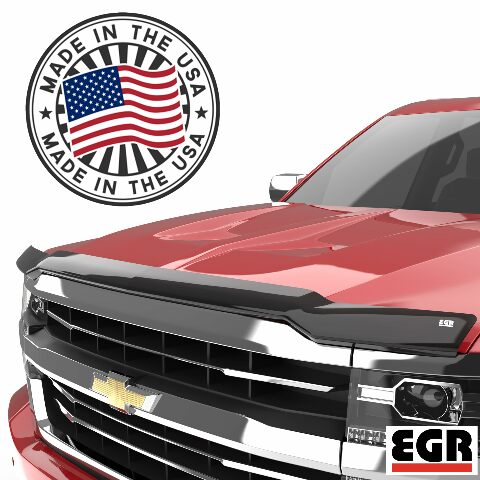 EGR 301571 SuperGuard Hood Protector, Dark Smoke