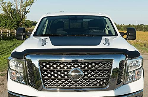 EGR 301675 SuperGuard Matte Black Hood Shield Compatible with Select Chevy Silverado 1500 Trucks - Durable Impact Resistant Acrylic, Easy Installation 2016-2018