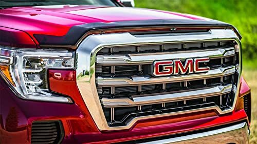 EGR 30 SuperGuard Smoked Hood Shield Compatible with Select GMC Sierra 1500 Trucks - Durable Impact Resistant Acrylic, Easy Installation 2019-2024
