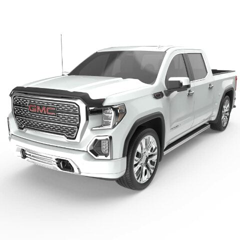 EGR 30 SuperGuard Smoked Hood Shield Compatible with Select GMC Sierra 1500 Trucks - Durable Impact Resistant Acrylic, Easy Installation 2019-2024