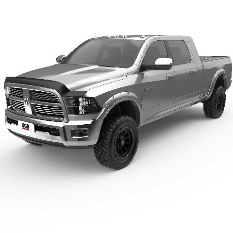 EGR 302855 Superguard Hood Guard Bug Shield, Matte Black Finish, Compatible with Select 10-19 Ram 2500 and 11-19 Ram 3500 Models