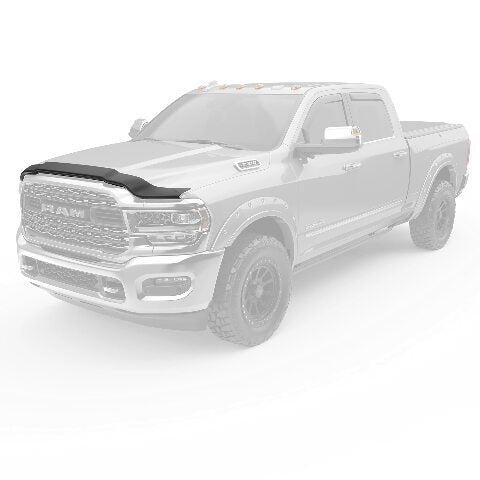 EGR 302861 Superguard Hood Guard Bug Shield, Dark Smoke Finish, Compatible With Select Ram 2500 and 3500 Models