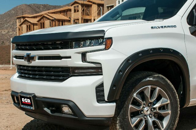 EGR 302865 SuperGuard Matte Black Acrylic Hood Shield Compatible with Select Ram 2500/3500 Trucks - Durable, Easy Installation 2019-2024