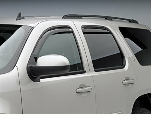 EGR 571801 Window Visors Full Set Truck Accessory with Smooth Smoke Finish, Compatible Compatible with Select to Chevrolet Tahoe Models 2014