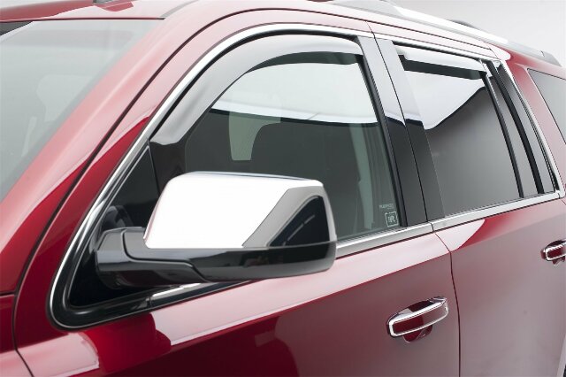 EGR 571861 Window Visors Full Set Truck Accessory with Smooth Smoke Finish, Compatible Compatible with Select to Chevrolet Tahoe Models 2020