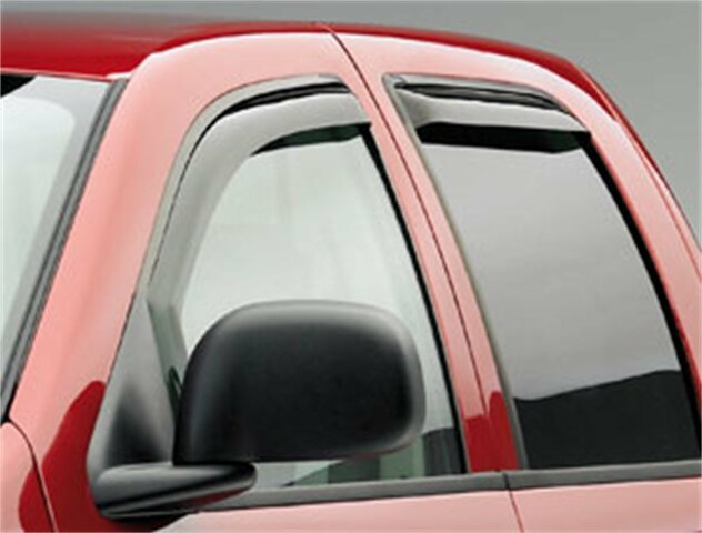EGR 572451 Window Visors Full Set Truck Accessory with Smooth Smoke Finish, Compatible Compatible with Select to Dodge Ram 1500 Models 2008