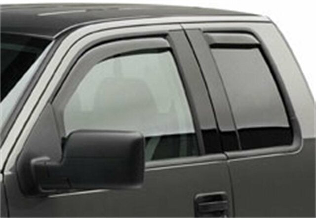 EGR 573171 Window Visors Full Set Truck Accessory with Smooth Smoke Finish, Compatible Compatible with Select to Ford F-150 Models 2014