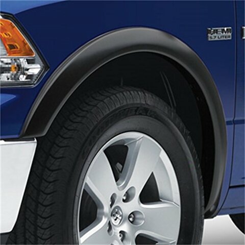 EGR 782654 OEM look fender flare set, matte black finish, compatible with select Dodge Ram models