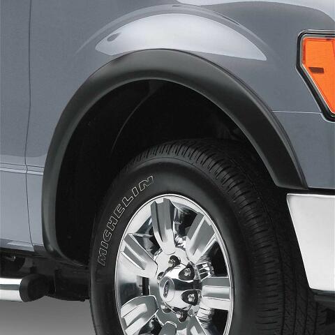 EGR 783374 OEM look fender flare set, matte black finish, compatible with select Ford F-150 models