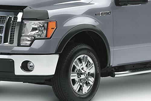 EGR 783374 OEM look fender flare set, matte black finish, compatible with select Ford F-150 models