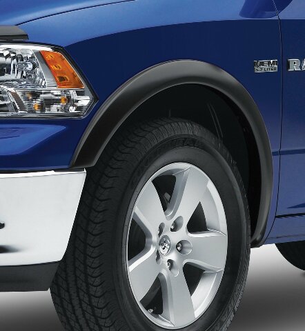 EGR 783574 OEM look fender flare set, matte black finish, compatible with select Ford F150 models