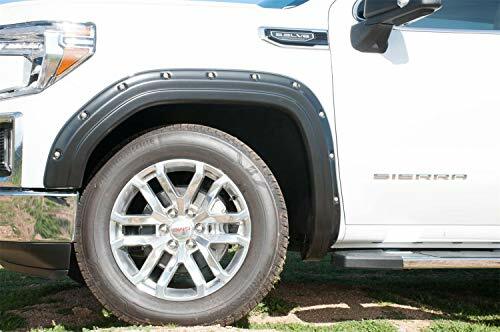 EGR 791794 bolt-on look fender flare set, matte black finish, compatible with select GMC Sierra models