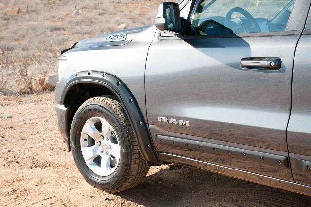 EGR 792954 Bolt-on Look Fender Flare Full Set Truck Accessory, Matte Black Finish, Compatible with Select Dodge Ram Models