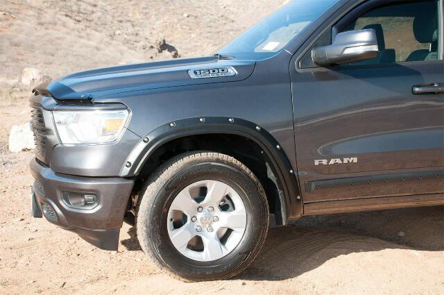 EGR 792954 Bolt-on Look Fender Flare Full Set Truck Accessory, Matte Black Finish, Compatible with Select Dodge Ram Models