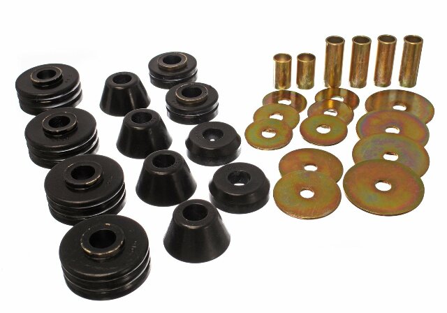 Energy Suspension 3.4109G Control Arm Bushing Mount Set Compatible with GM