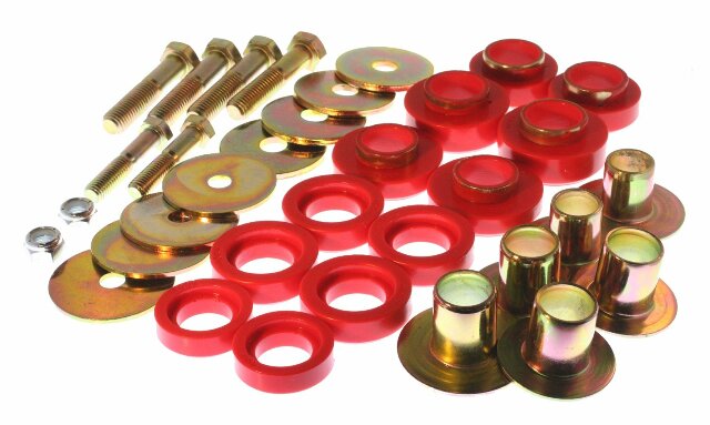 Energy Suspension 3.4142R Frame Mount Set Compatible with Camaro