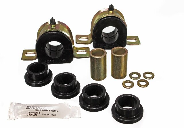 Energy Suspension 3.5180G 1-1/4" Greasable Sway Bar Set , Black
