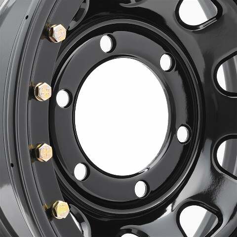 Pro Comp Wheels 252-5883 Rock Crawler Series 252 Black D-Window Wheel