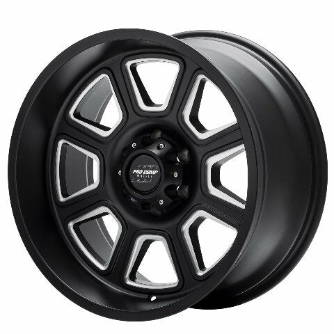 Pro Comp Wheels Gunner Black Wheel with Painted (20 x 10. inches /6 x 5 inches, -18 inches Offset)