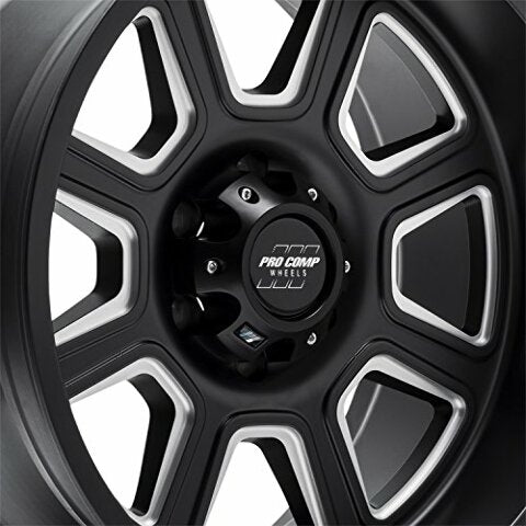 Pro Comp Wheels Gunner Black Wheel with Painted (20 x 10. inches /6 x 5 inches, -18 inches Offset)