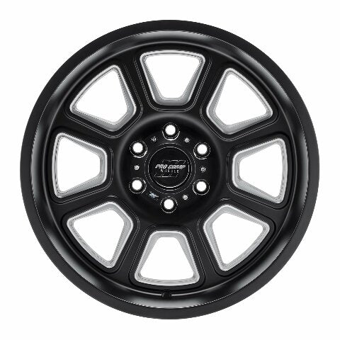 Pro Comp Wheels Gunner Black Wheel with Painted (20 x 10. inches /6 x 5 inches, -18 inches Offset)
