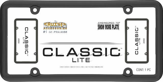 Cruiser Accessories 20050 License Plate Frames