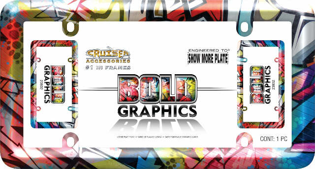 Cruiser Accessories 23802 License Plate Frames