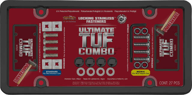 Cruiser Accessories 62520 License Plate Frame/Shield Combos