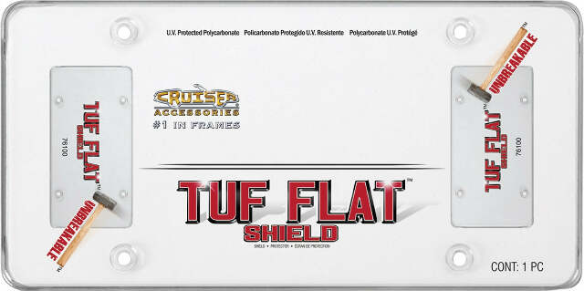 Cruiser Accessories 76100 License Plate Shields