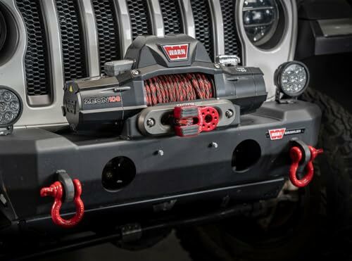 Factor55 00050-01 Flatlink Original Folding Winch Shackle Bracket Max Load Rating 16,000 lb Ultimate Failure Greater Than 40,000 lb Ideal Compatible with 4x4 Off Road Adventures – Red