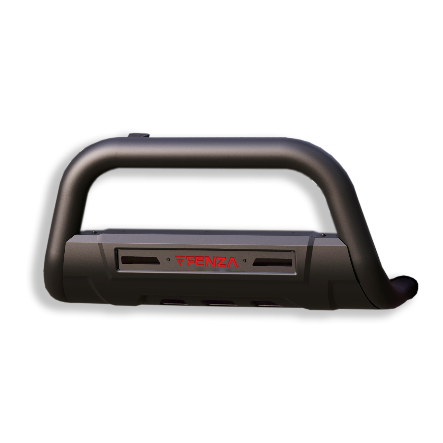 Fenza 3.5-Inch Front Bumper Nudge Guard showcasing polished finish
