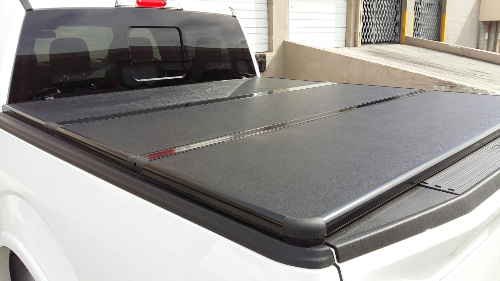 Fenza Tri-Fold Hard Truck Bed Tonneau Cover Compatible with Ford F150, 5.5FT Bed, 2015-2025 2026
