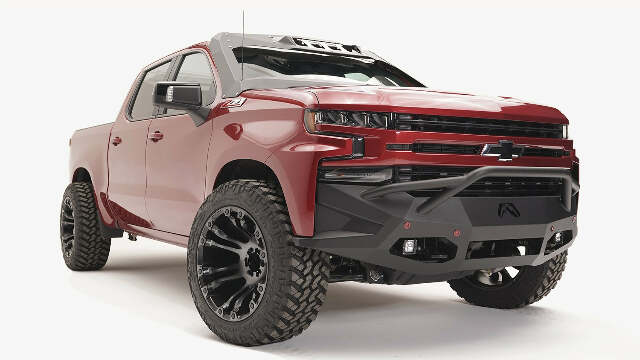 Fab Fours CS19-D4052-1 Vengeance Front Bumper Fits 19-20 Silverado 1500