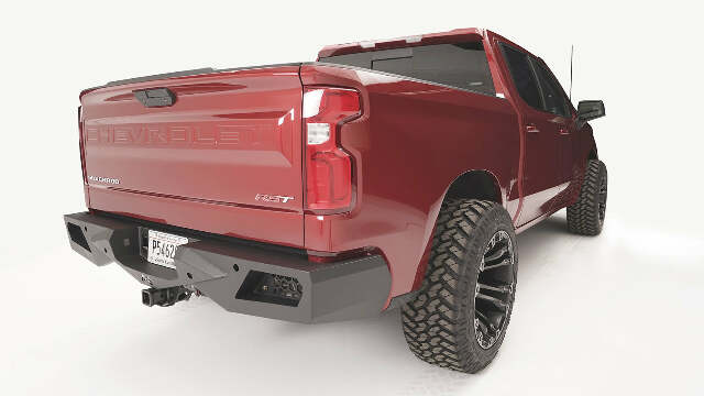 Fab Fours CS19-E4051-1 Vengeance Rear Bumper Fits Sierra 1500 Silverado 1500