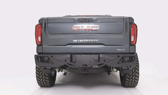 Fab Fours CS19-E4051-1 Vengeance Rear Bumper Fits Sierra 1500 Silverado 1500