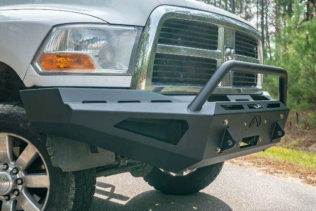 Fab Fours DR10-RS2962-1 Red Steel Front Bumper Fits 2500 3500 Ram 2500 Ram 3500