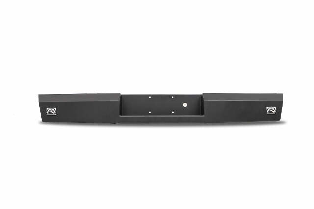 Fab Fours DR94-RT1650-1 Red Steel Rear Bumper Fits 94-02 Ram 2500 Ram 3500