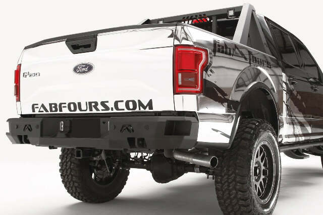 Fab Fours FF15-W3251-1 Premium Rear Bumper Fits 15-20 F-150