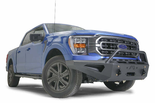 Fab Fours FF21-RS5162-1 Red Steel Front Bumper Fits 21-22 F-150