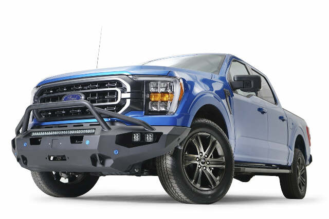 Fab Fours FF21-X4752-1 Matrix Front Bumper Fits 21-22 F-150