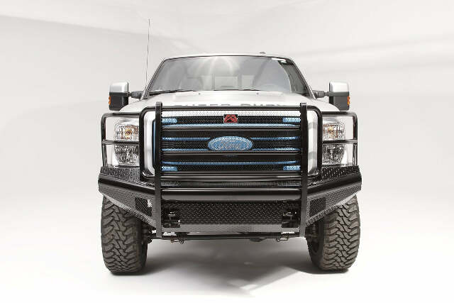 Fab Fours FS11-S2560-1 Black Steel Front Ranch Bumper
