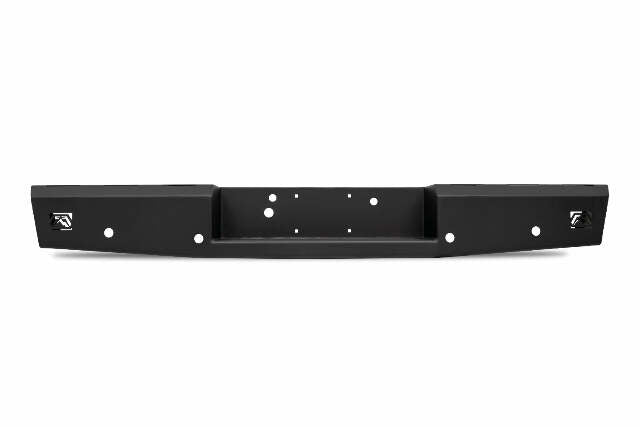 Fab Fours FS99-RT1350-1 Red Steel Rear Bumper