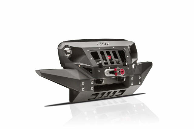 Fab Fours GR1010-1 Grumper Grill/Front Bumper Fits 07-18 Wrangler (JK)