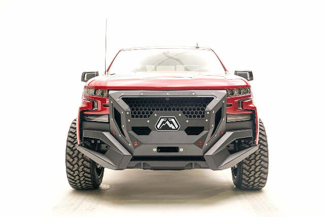 Fab Fours GR4000-1 Grumper Front Winch Bumper Fits 19-20 Silverado 1500