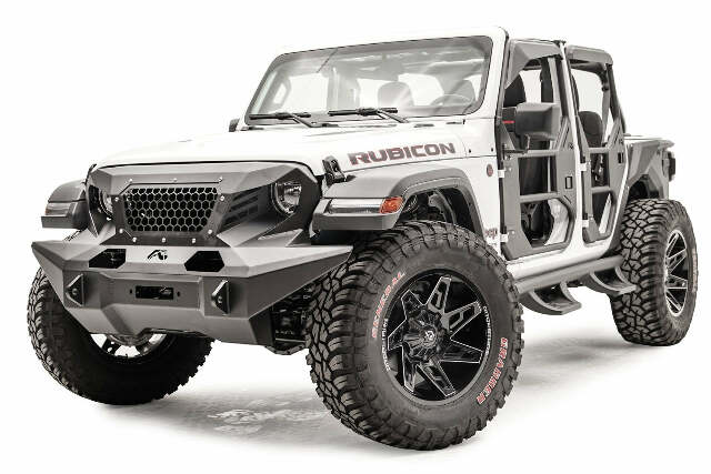 Fab Fours GR4610-1 Full Width Grumper Fits 18-20 Wrangler (JL)